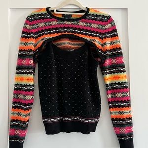 This is a beautiful two piece sweater from Anthropologie.